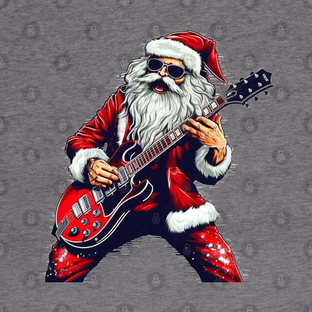 Guitar Santa by MZeeDesigns